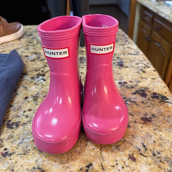 Hunter Other - Hunter Rain boots Toddler Pink Size 4